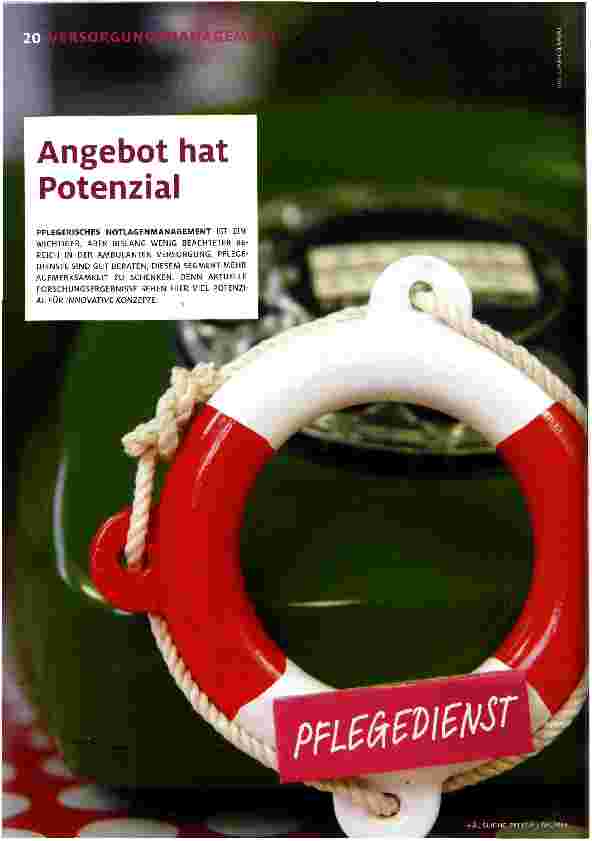 Vorschauseite 1: Angebot hat Potenzial