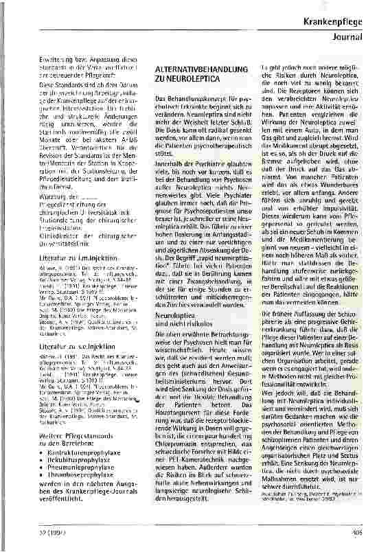 Vorschauseite 6: Praxisbeispiel zur Einführung standardisierter Pflege auf einer chirurgischen Intensivstation