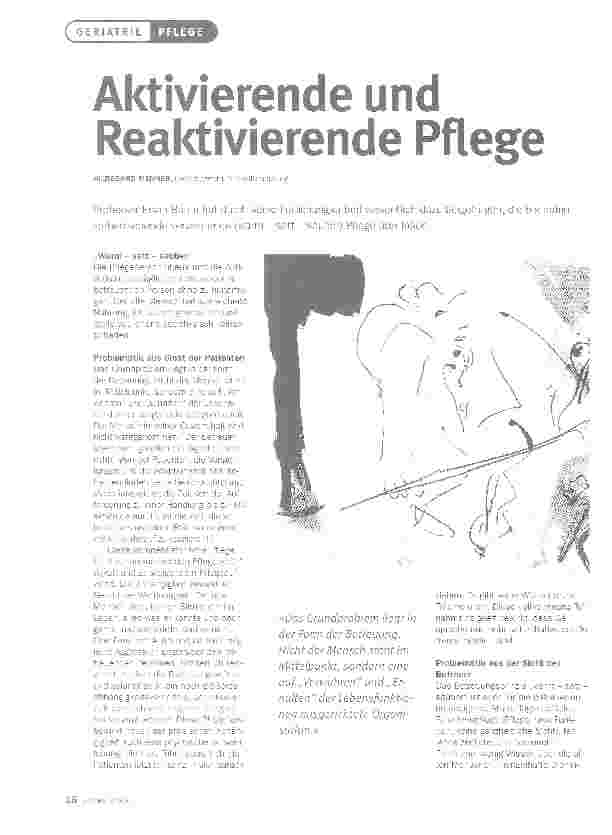 Vorschauseite 1: Aktivierende und Reaktivierende Pflege