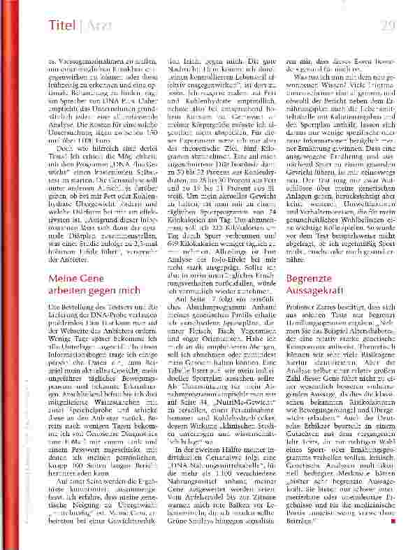 Vorschauseite 2: Einblick ins Ego
