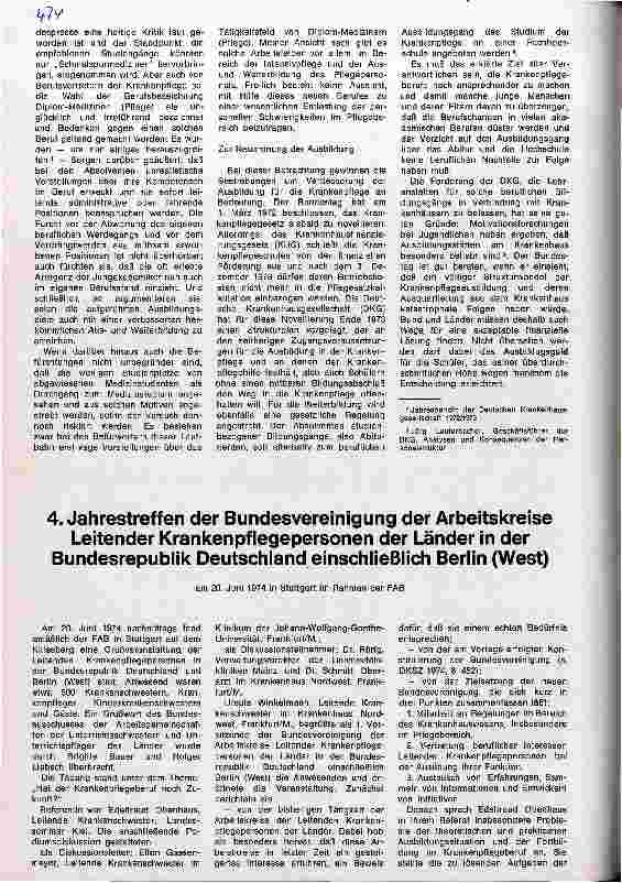Vorschauseite 3: Zur Personalsituation im Krankenhaus