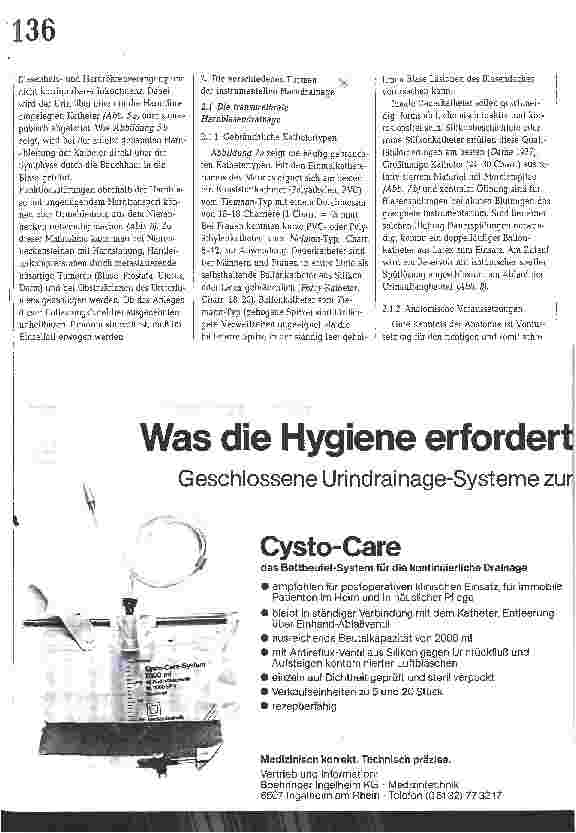Vorschauseite 4: Instumentelle Harndrainage