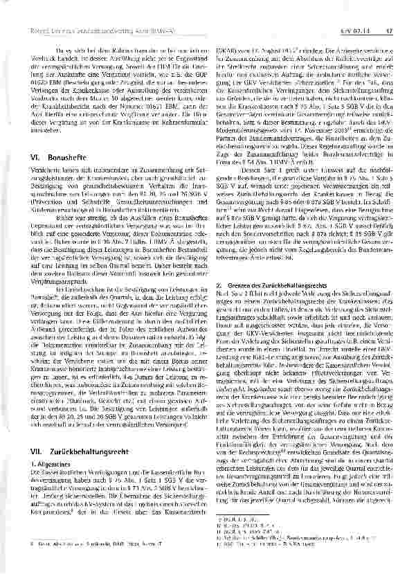 Vorschauseite 3: Der neue Bundesmantelvertrag-Ärzte (BMV-Ä)