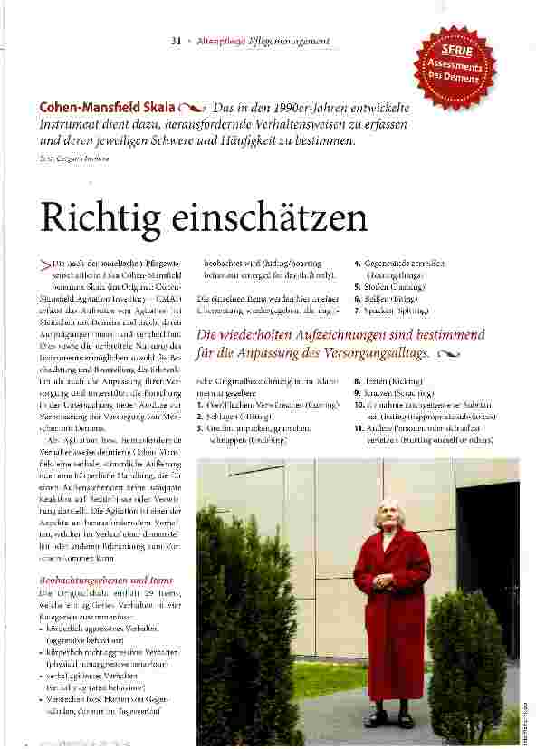 Vorschauseite 1: Richtig einschätzen
