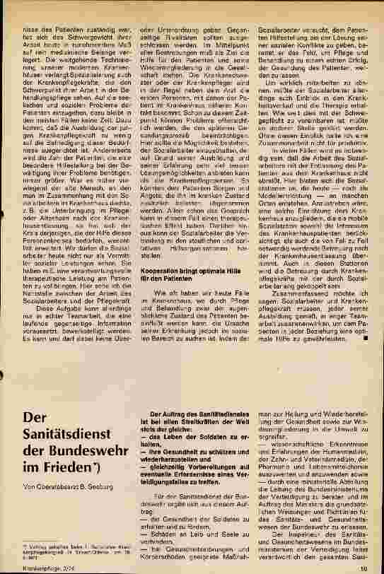 Vorschauseite 2: Standort und Wirksamkeit des Sozialdienstes im Krankenhaus aus der Sicht des Pflegedienstes