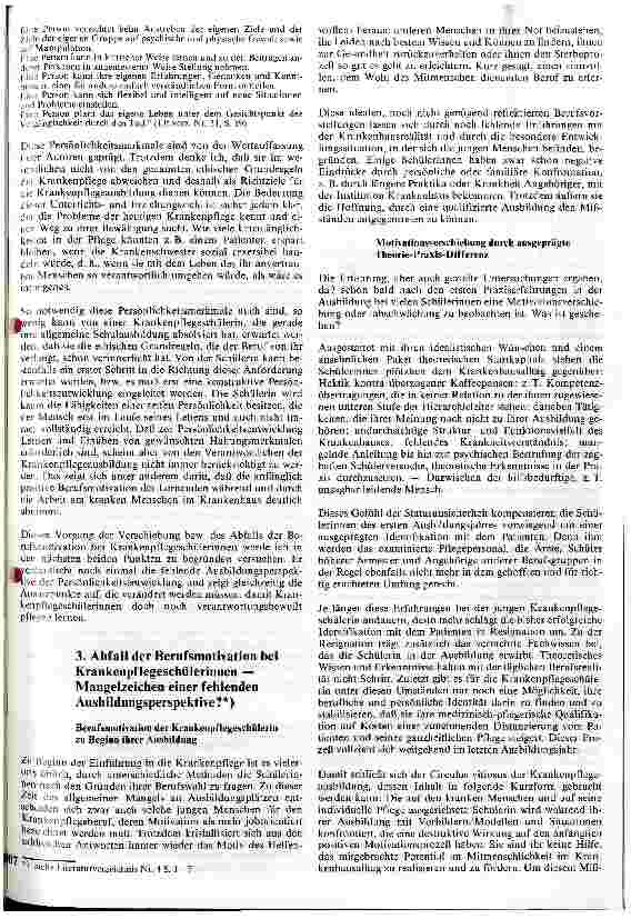 Vorschauseite 4: Ist Verantwortung lernbar? - Versuch einer Antwort auf ein zentrales Problem in der Krankenpflegeausbildung