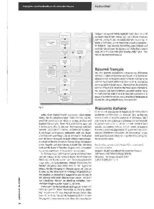 Vorschauseite 2: SORGSAM - Qualitätshandbuch für stationäre Hospize