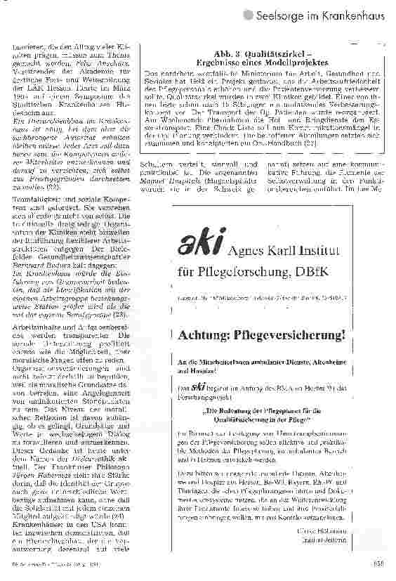 Vorschauseite 4: Dialoge sind das Lebenselement der Moral Plädoyer für offene Kommunikationsstrukturen im Krankenhaus