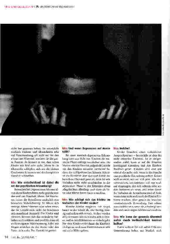 Vorschauseite 3: Die Welt der Kinder von psychisch kranken Eltern