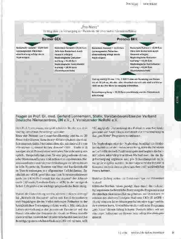 Vorschauseite 2: Weniger Komplikationen bei Nierenpatienten