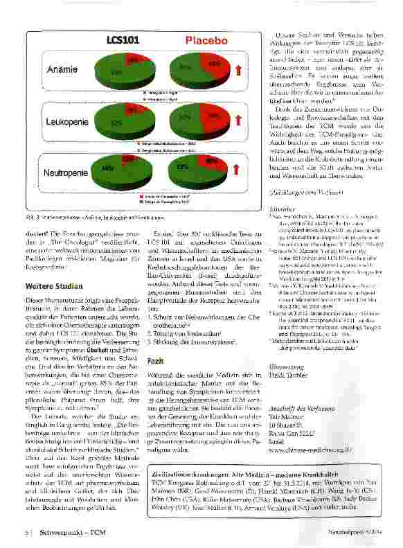 Vorschauseite 3: TCM-Krebsforschung