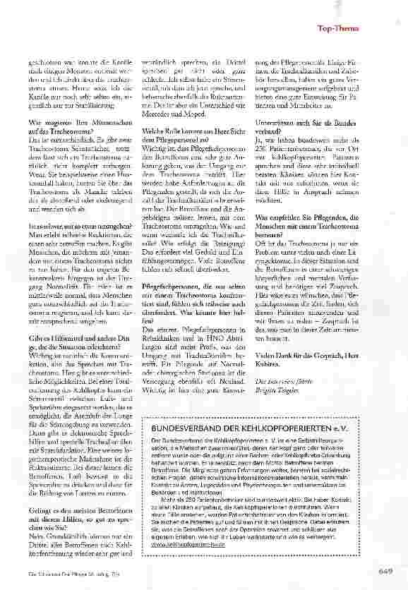 Vorschauseite 2: IMMER ETWAS KURZATMIG