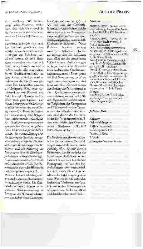Vorschauseite 5: Aus der PraxisDie Bildungsoffensive des ASB