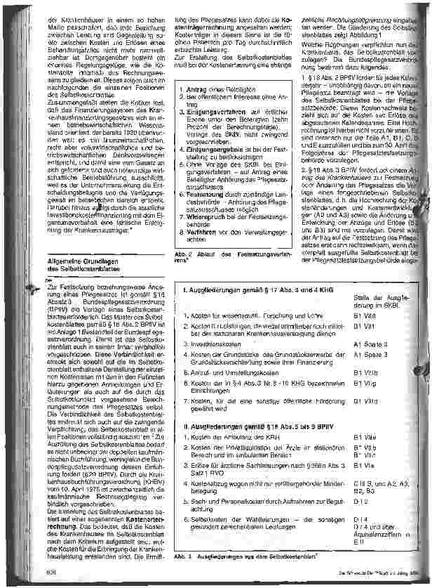 Vorschauseite 3: Das Selbstkostelblatt 1.Folge