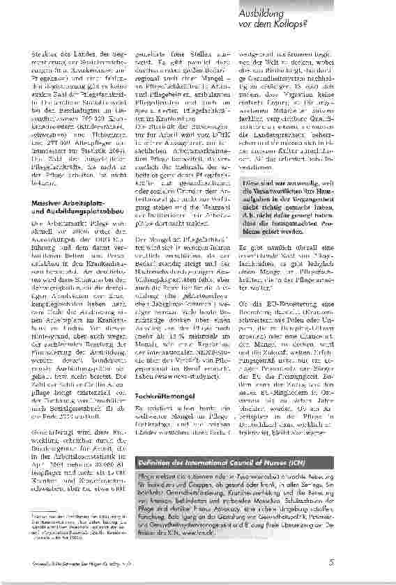 Vorschauseite 2: Wir sind eine alternde GesellschaftPflegebedürftigkeit steigt dramatisch