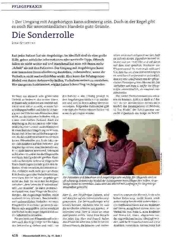Vorschauseite 1: Die Sonderrolle