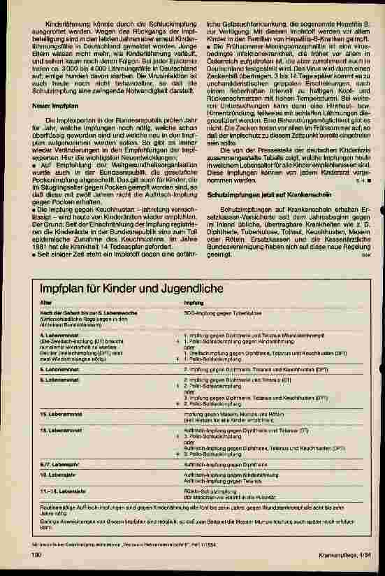 Vorschauseite 2: Warum Kinder auch heute noch geimpft werden müssen Kinderärzte warnen vor Impfmüdigkeit
