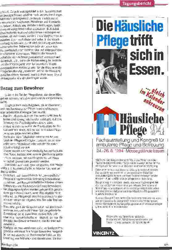 Vorschauseite 3: Qualität - ja! Bloß wie? Über die Notwendigkeit der Qualitätssicherung in der Altenpflege sind sich alle einig, nur nicht über das Wie