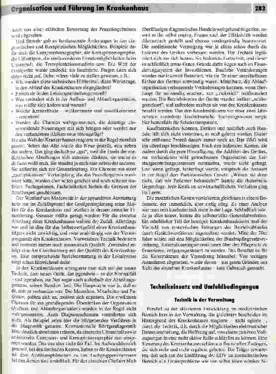 Vorschauseite 2: Das Krankenhaus in der Technikfalle?