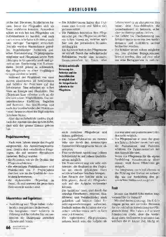 Vorschauseite 3: Wo Schüler Schüler sein dürfen Schulstation - ein Modell für die Zukunft?