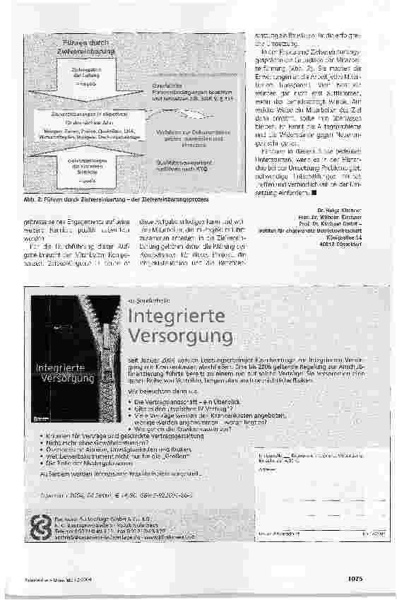 Vorschauseite 3: Weder Basisdemokratie noch Zieldiktat