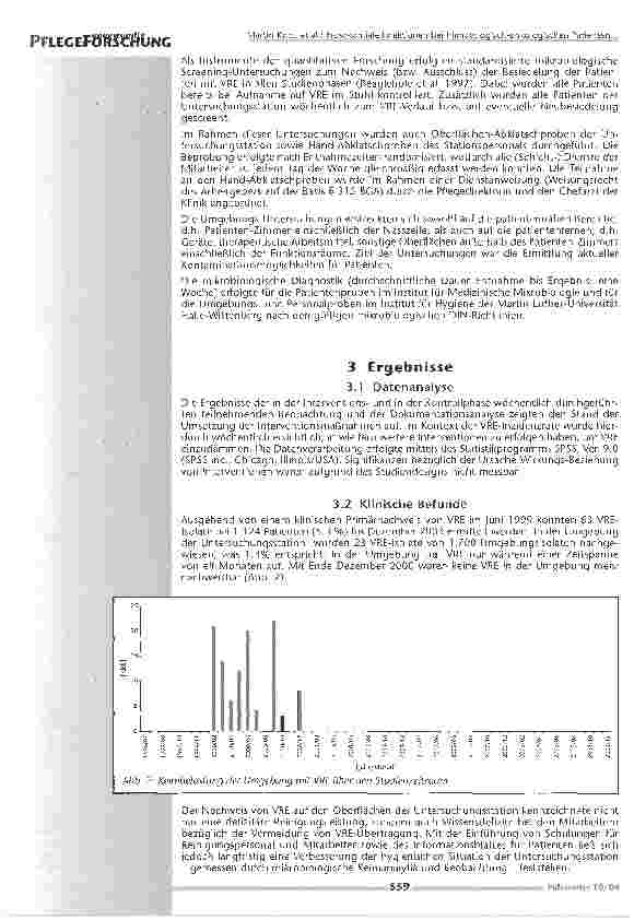 Vorschauseite 4: Nosokomiale Infektionen hämatologisch onkologischenPatientenHerausforderung für Qualitätssicherung und Prävention