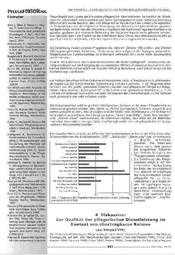 Vorschauseite 6: Nosokomiale Infektionen hämatologisch onkologischenPatientenHerausforderung für Qualitätssicherung und Prävention