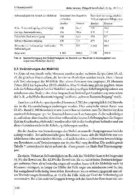 Vorschauseite 6: Die Entwicklung der Mobilität von Heimbewohnern