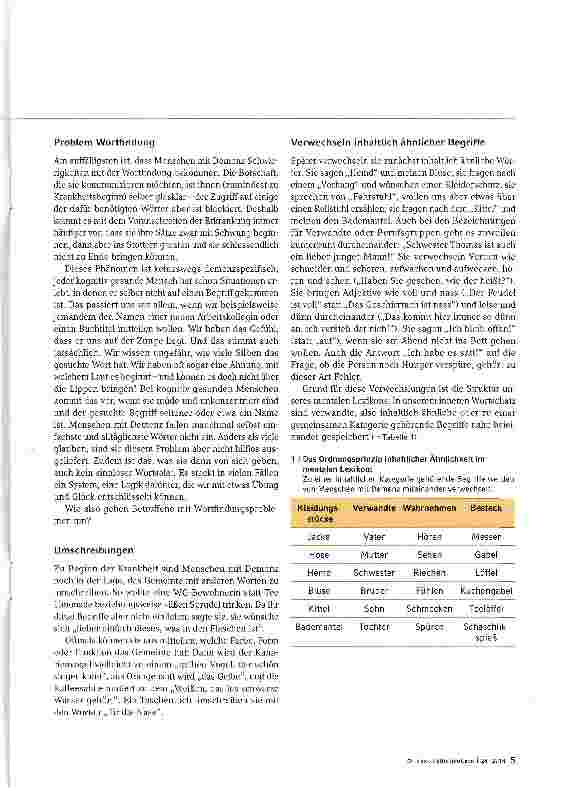 Vorschauseite 3: „Dingsda und Müsliwasser Verbale Kommunikation mit Menschen mit Demenz