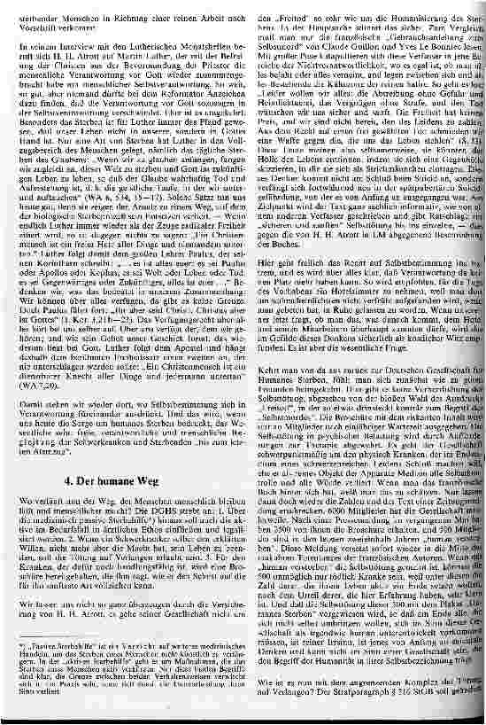 Vorschauseite 3: Die Deutsche Gesellschaft für Humanes Sterben (DGHS) e. V. - und was wir dazu sagen