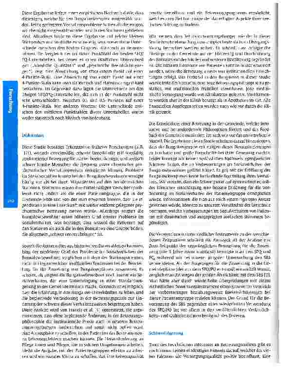 Vorschauseite 5: Ein Verhaltensvergleich in zwei unterschiedlichen psychiatrischen Langzeit-Rehabilitations-Milieus