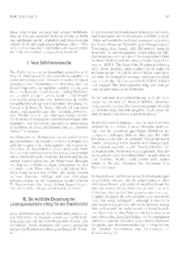 Vorschauseite 2: Moderne Medizin - Leistung im Gesundheitsfall?