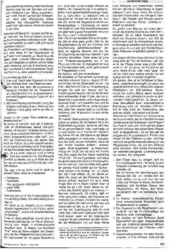 Vorschauseite 2: Arbeitsabläufe im Krankenhaus - patientenorientiert