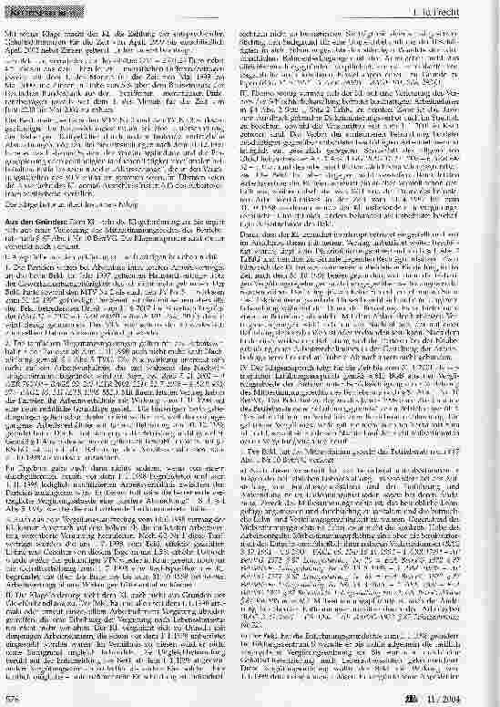 Vorschauseite 2: Tarif recht
