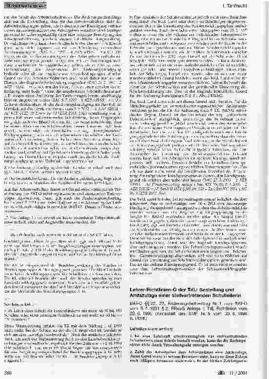 Vorschauseite 6: Tarif recht
