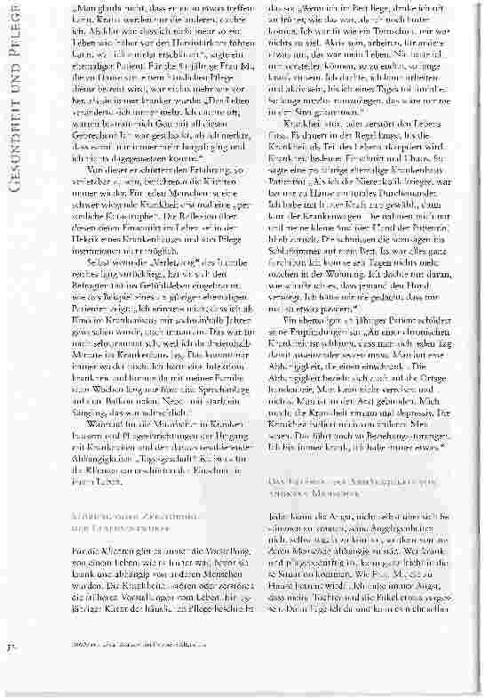 Vorschauseite 4: MENSCHEN MIT (INTIM-)PFLEGEBEDARF FÜHLEN SICH OFT AUSGELIEFERT