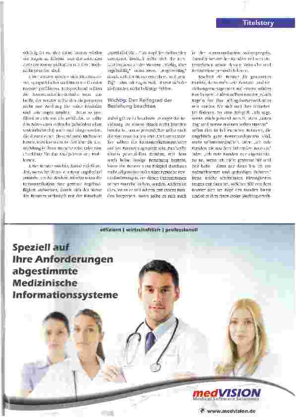 Vorschauseite 3: Gute Berater sind professionelle Kommunikatoren