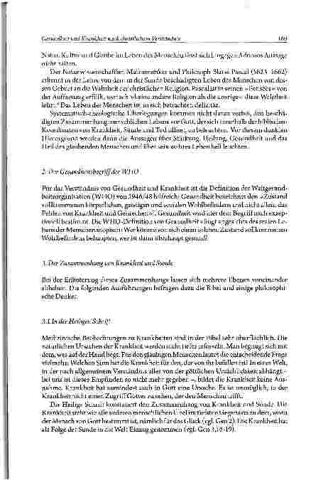 Vorschauseite 5: Gesundheit und Krankheit nach christlichem Verständnis
