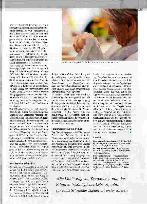 Vorschauseite 4: Klinisches Assessment für die Pflegepraxis - Teil 4 Verbleib in der häuslichen Umgebung ermöglichen