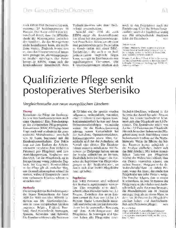 Vorschauseite 2: Pauschalen und Budgets steigern die Effizienz
