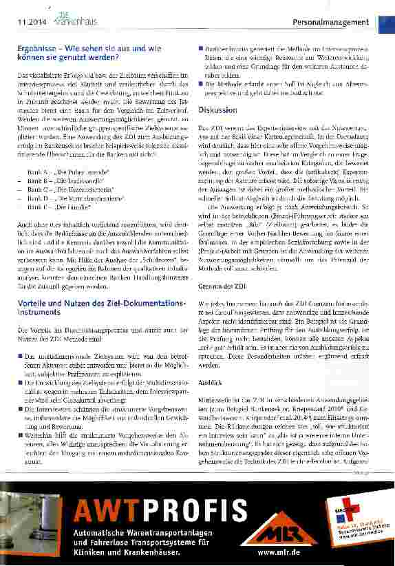 Vorschauseite 4: Entwicklung des Ziel-Dokumentations-Instruments