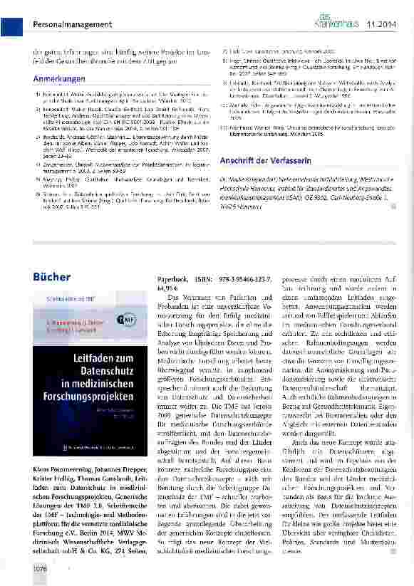 Vorschauseite 5: Entwicklung des Ziel-Dokumentations-Instruments