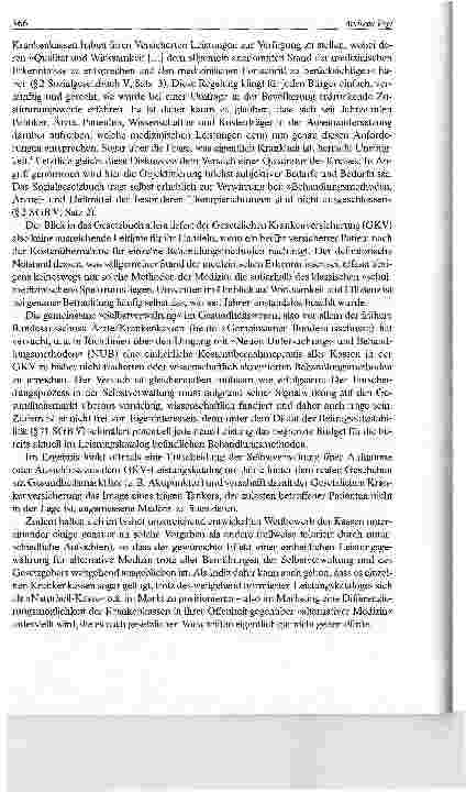 Vorschauseite 2: Alternative Medizin in einem wettbewerblichen Gesundheitswesen