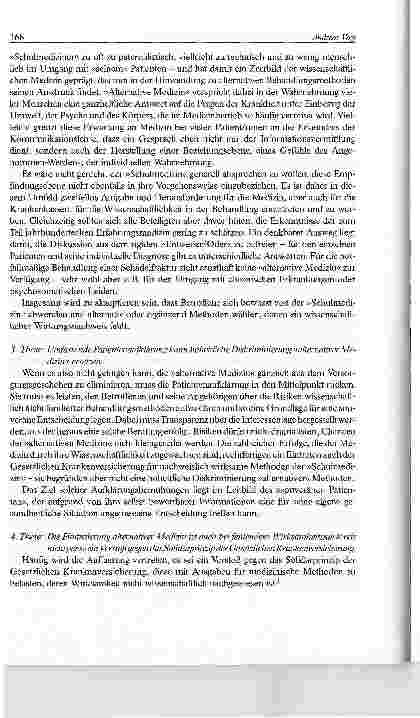 Vorschauseite 4: Alternative Medizin in einem wettbewerblichen Gesundheitswesen