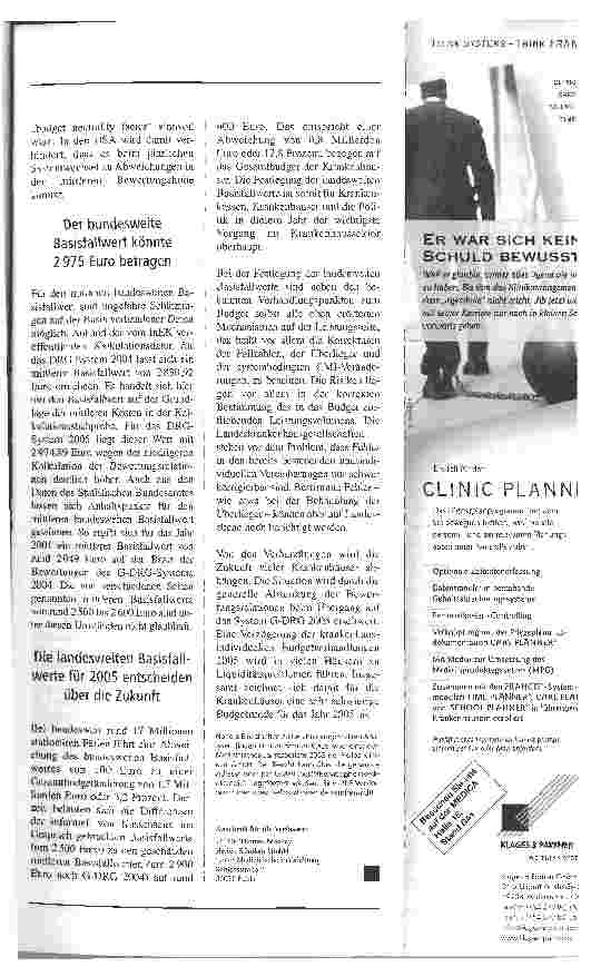 Vorschauseite 1: Das DRG-System zeigt Wirkung