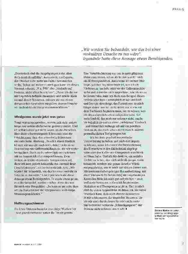 Vorschauseite 2: Mit Mut gegen das Schreckgespenst