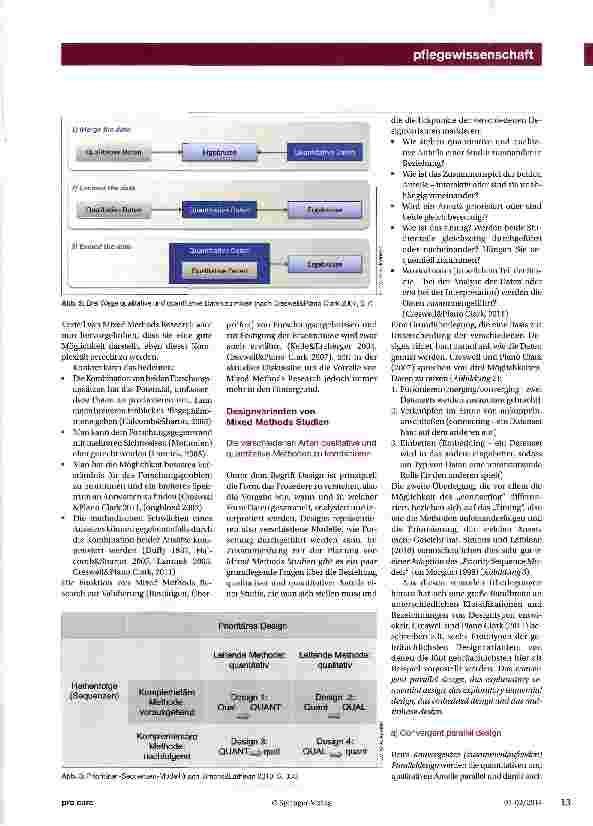 Vorschauseite 2: Mix it up Die Kombination von qualitativer und quantitativer Forschung oder Mixed Methods Research