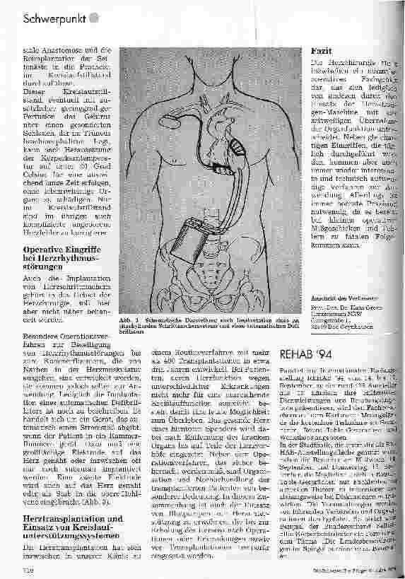 Vorschauseite 5: Herzchirurgie Stand der Herzchirurgie heute
