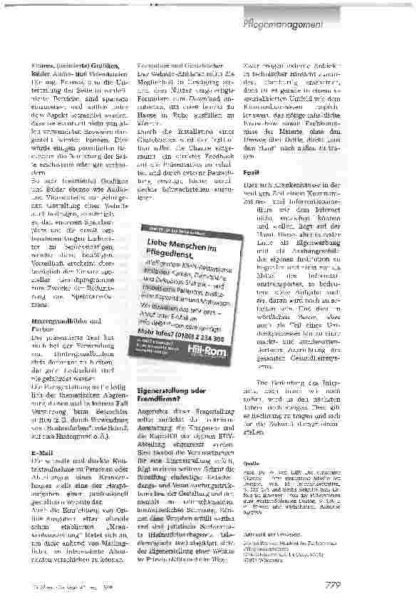 Vorschauseite 4: Krankenhaus@Interneteine gute VerbindungNützliche Tipps zur Verbesserung der Außenwirkung