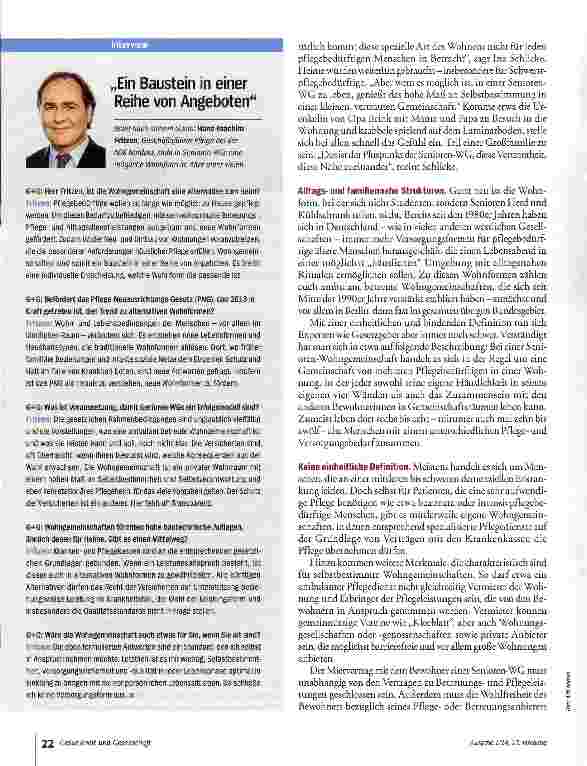 Vorschauseite 5: Pflege im kleinen Kreis